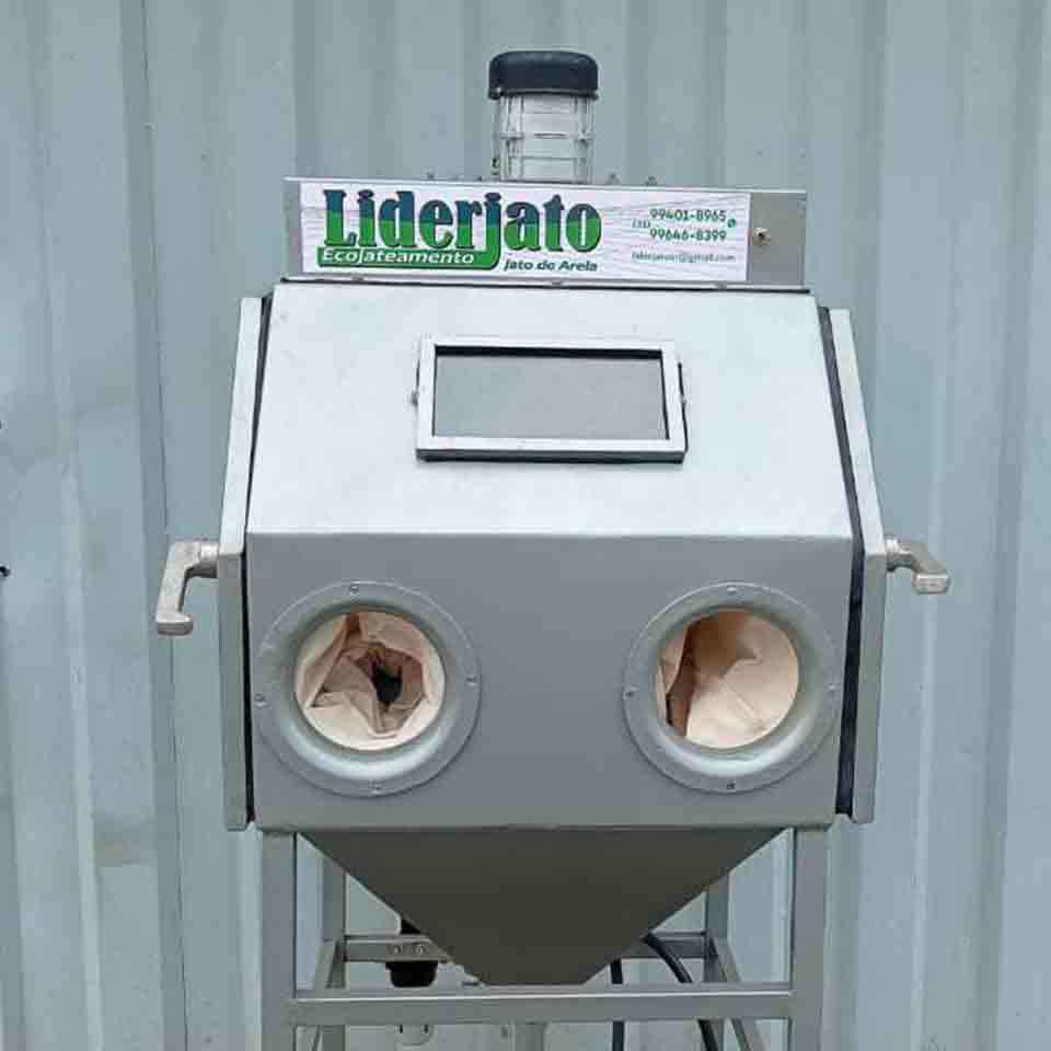 Maquina de Jateamento de Areia Lider Jato Ecojateamento LD550