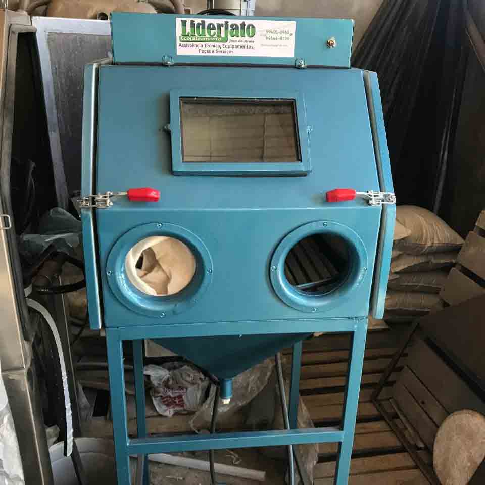 Maquina de jateamento de areia em Belo Horizonte e regiao metropolitana Lider Jato